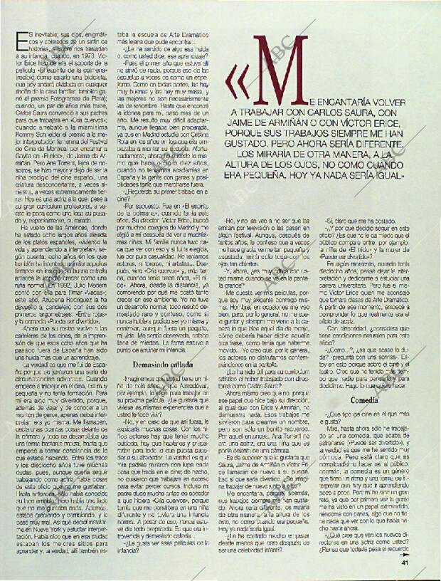 BLANCO Y NEGRO MADRID 10-09-1995 página 41