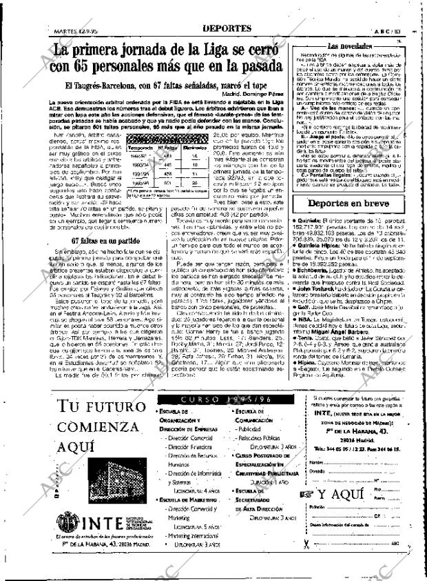 ABC MADRID 12-09-1995 página 83