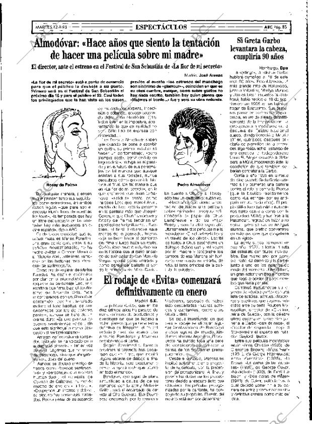 ABC MADRID 12-09-1995 página 85