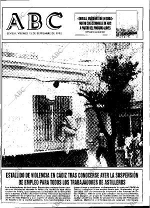 ABC SEVILLA 15-09-1995 página 1