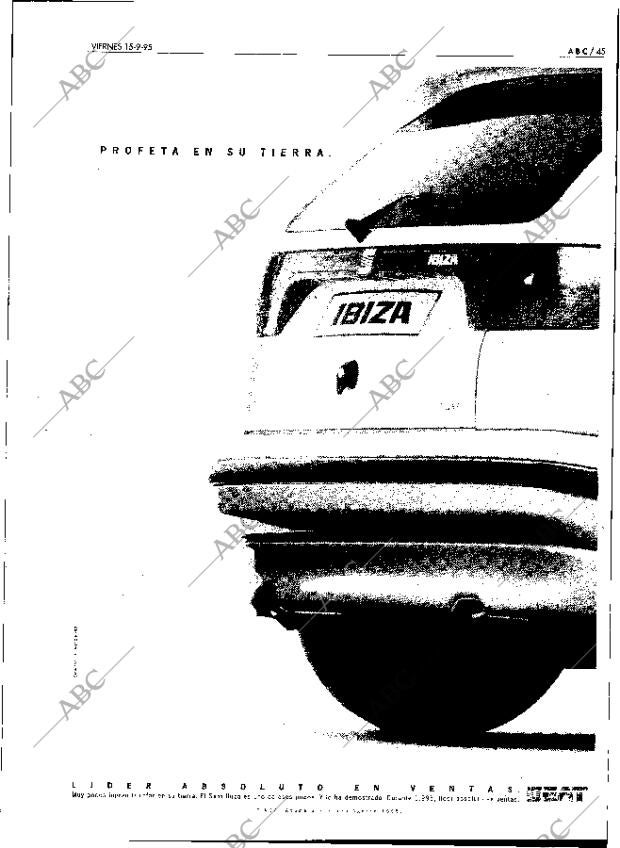 ABC SEVILLA 15-09-1995 página 45