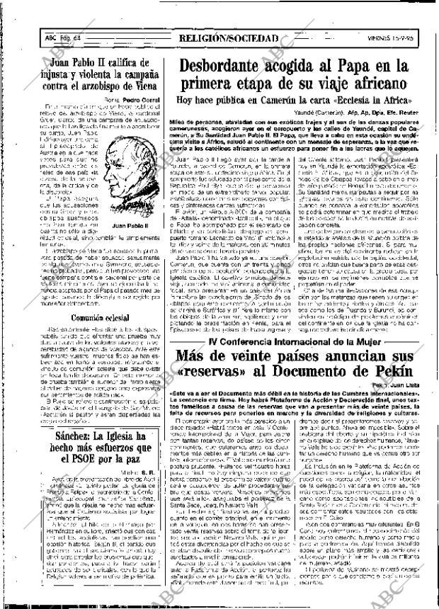 ABC SEVILLA 15-09-1995 página 64