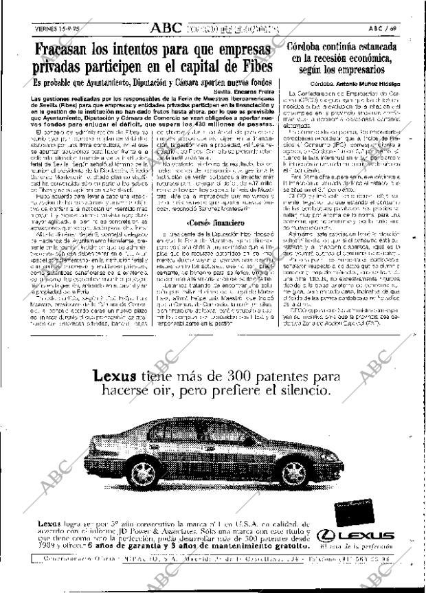 ABC SEVILLA 15-09-1995 página 69