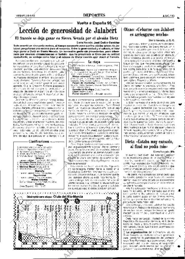 ABC SEVILLA 15-09-1995 página 83