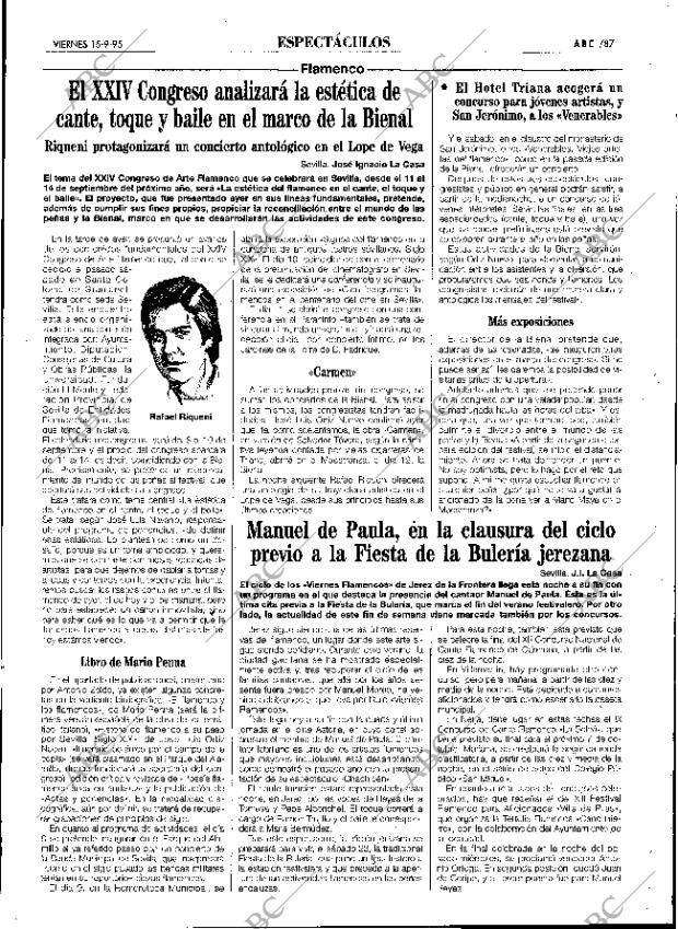 ABC SEVILLA 15-09-1995 página 87