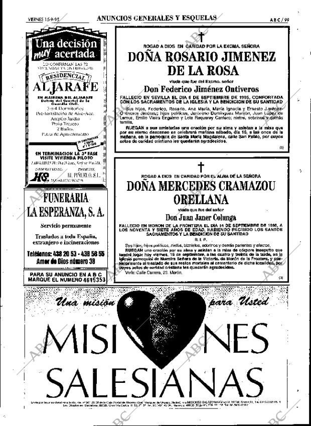 ABC SEVILLA 15-09-1995 página 99
