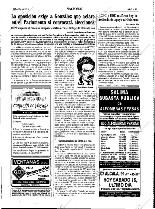 ABC MADRID 16-09-1995 página 21