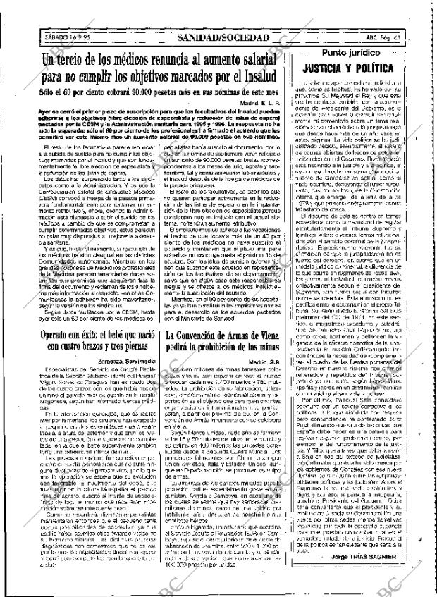 ABC MADRID 16-09-1995 página 63