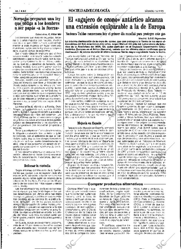 ABC MADRID 16-09-1995 página 66