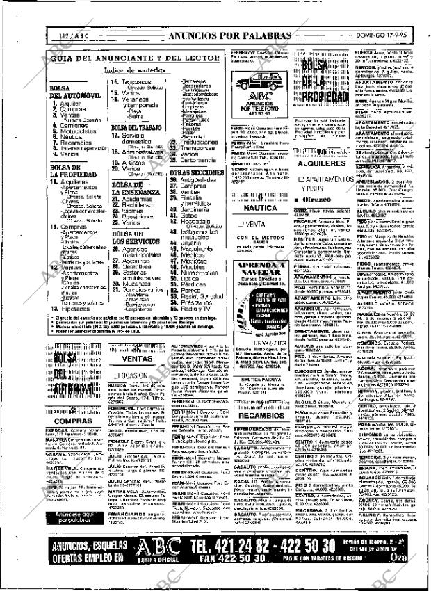 ABC SEVILLA 17-09-1995 página 112