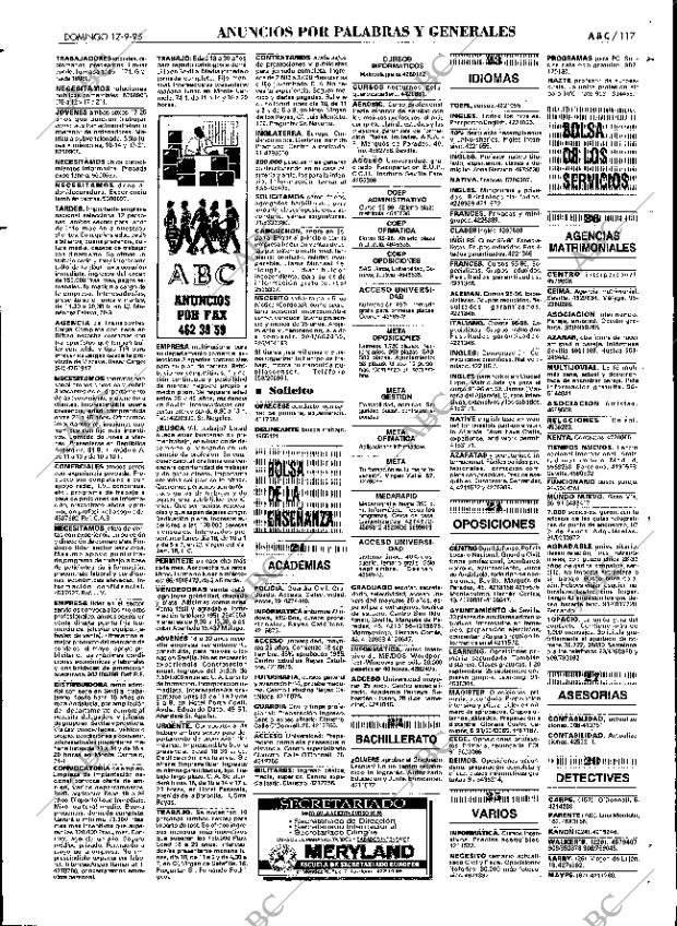 ABC SEVILLA 17-09-1995 página 117
