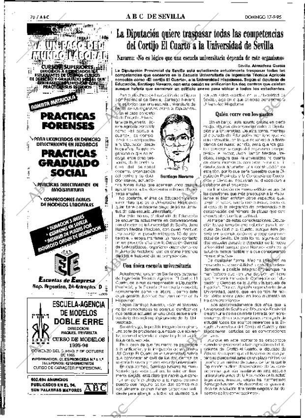 ABC SEVILLA 17-09-1995 página 70