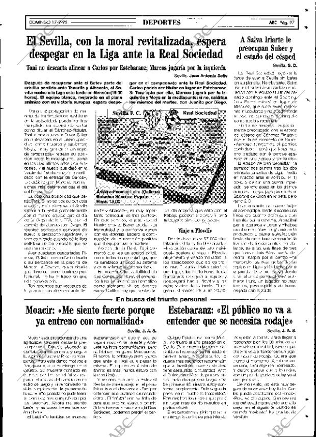 ABC SEVILLA 17-09-1995 página 97