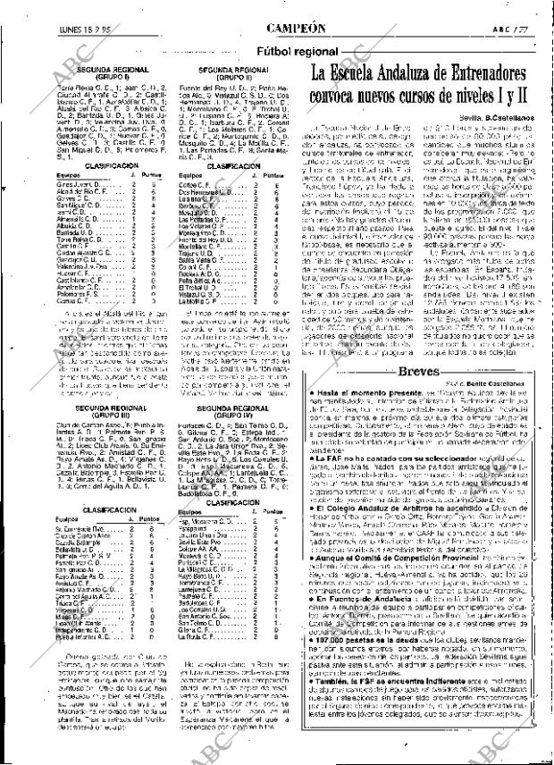 ABC SEVILLA 18-09-1995 página 77