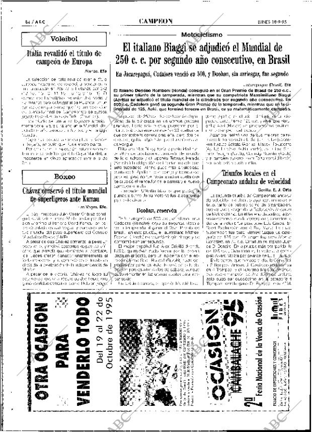 ABC SEVILLA 18-09-1995 página 84