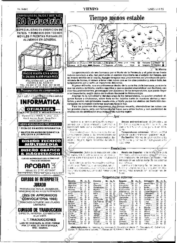 ABC SEVILLA 18-09-1995 página 94