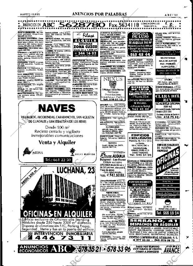 ABC MADRID 19-09-1995 página 101