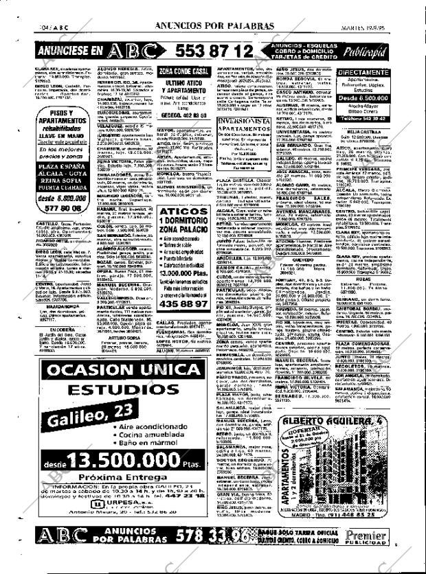 ABC MADRID 19-09-1995 página 104