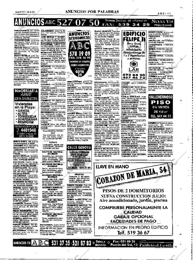 ABC MADRID 19-09-1995 página 111