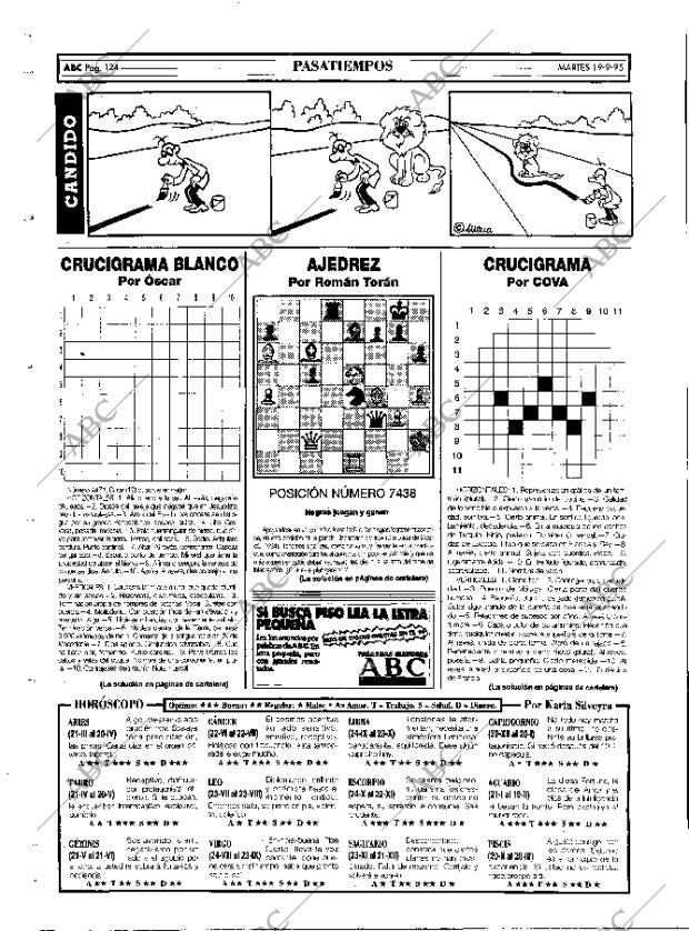 ABC MADRID 19-09-1995 página 124