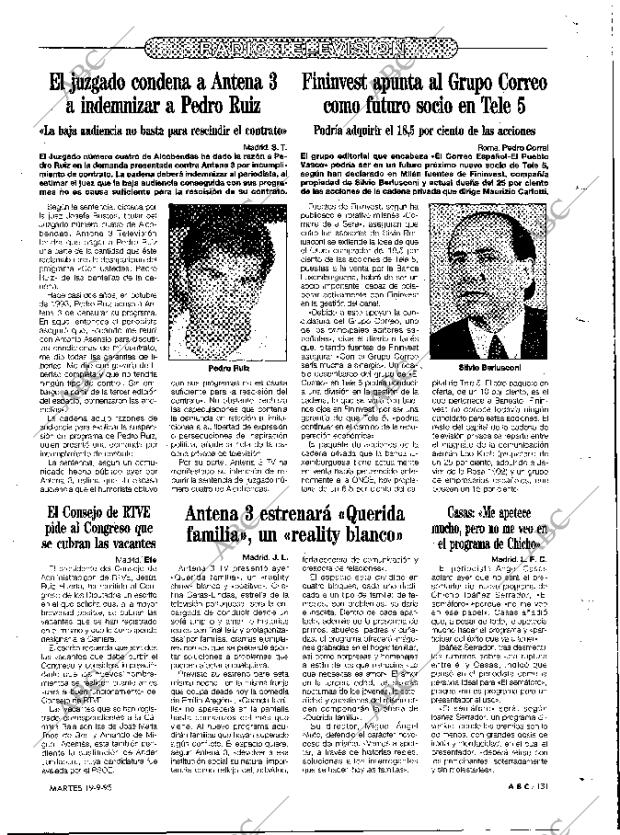 ABC MADRID 19-09-1995 página 131