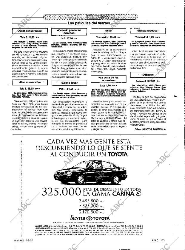 ABC MADRID 19-09-1995 página 133