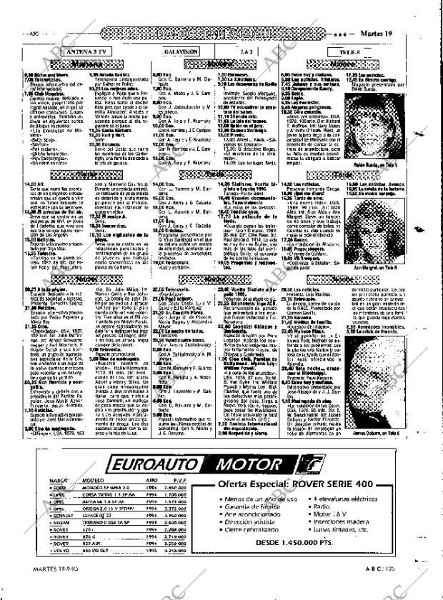 ABC MADRID 19-09-1995 página 135
