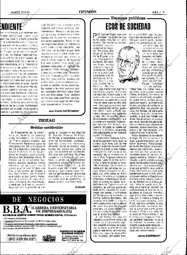 ABC MADRID 19-09-1995 página 19