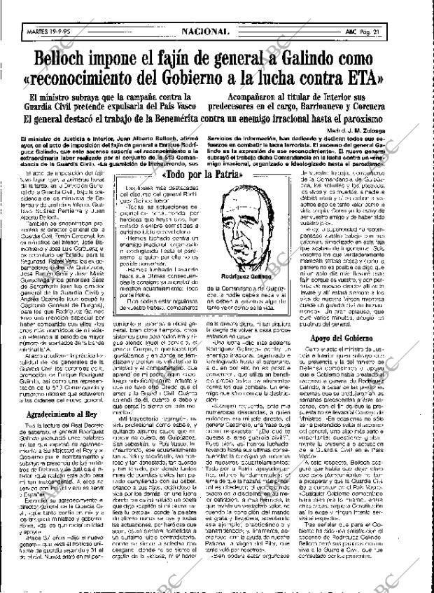 ABC MADRID 19-09-1995 página 21