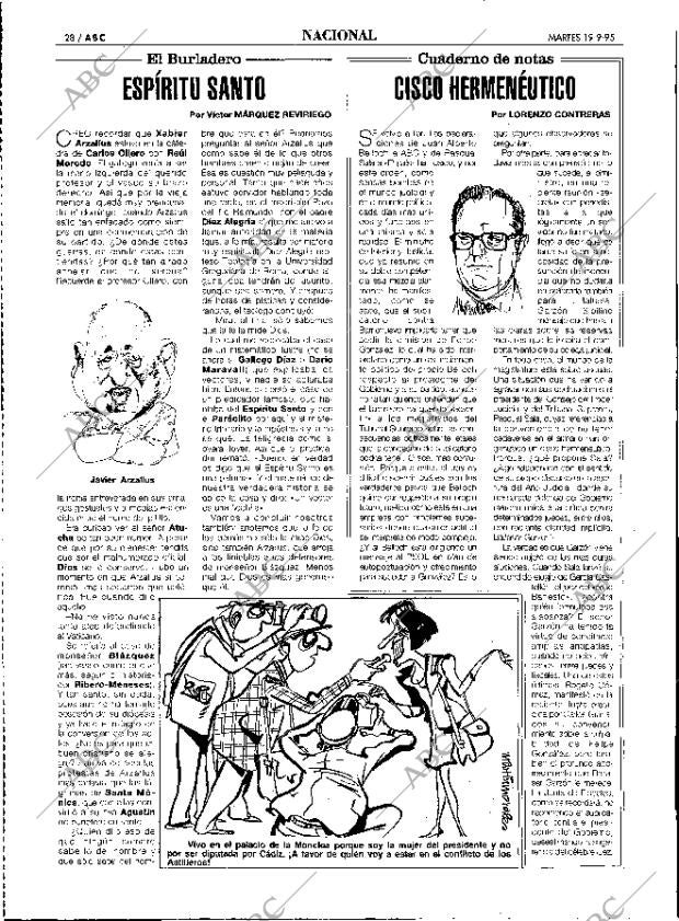 ABC MADRID 19-09-1995 página 28