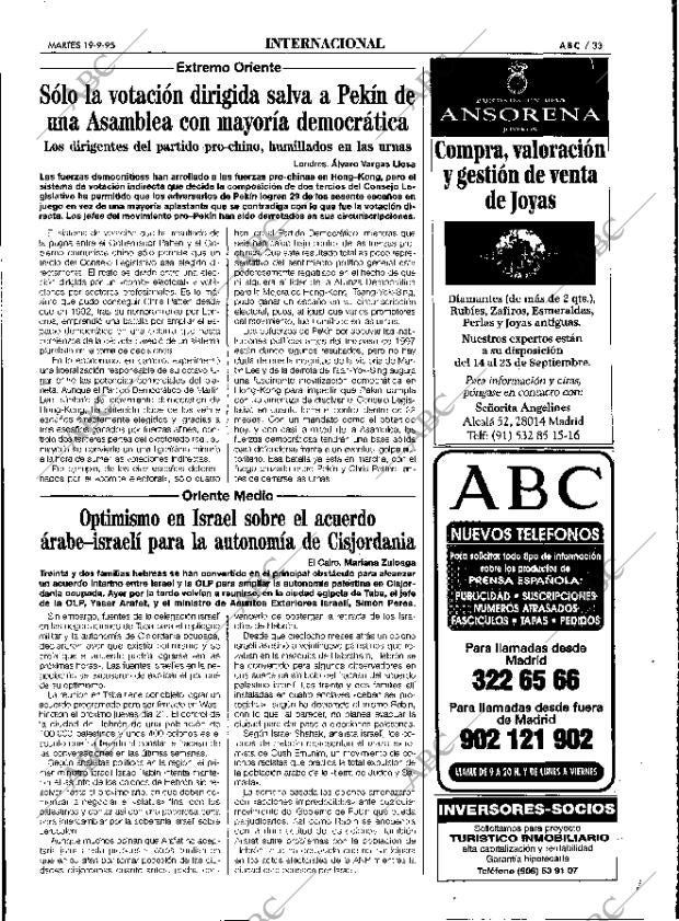 ABC MADRID 19-09-1995 página 33