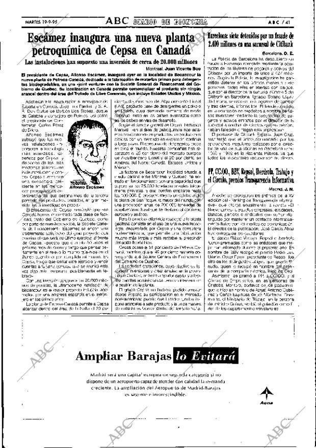 ABC MADRID 19-09-1995 página 41
