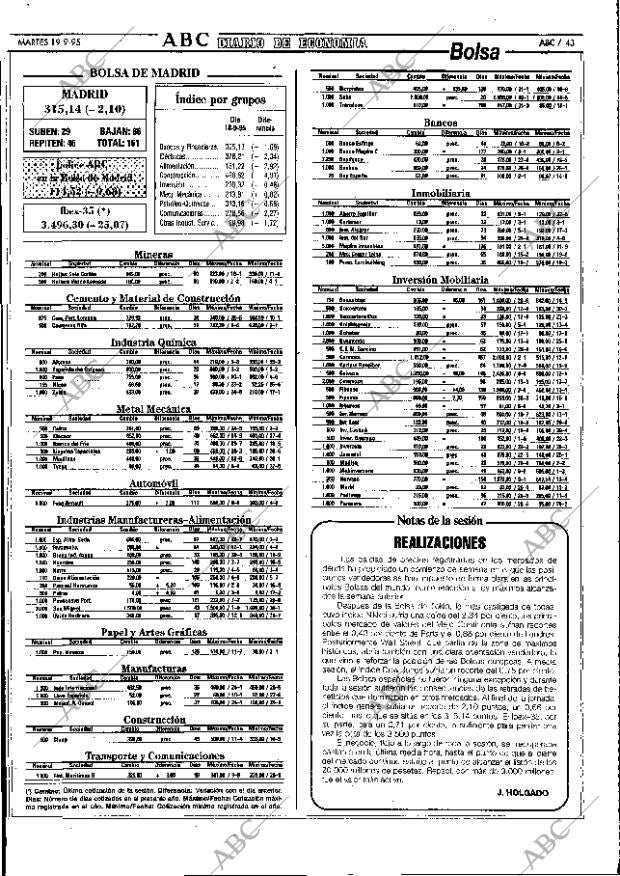 ABC MADRID 19-09-1995 página 43