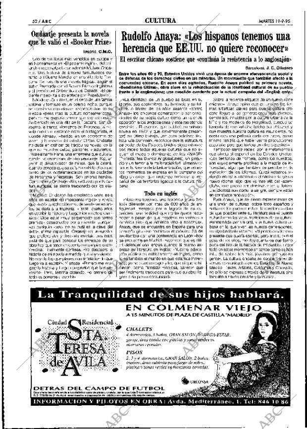 ABC MADRID 19-09-1995 página 52