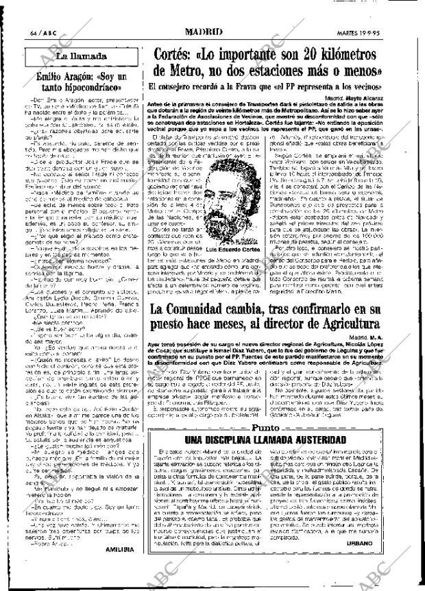 ABC MADRID 19-09-1995 página 64