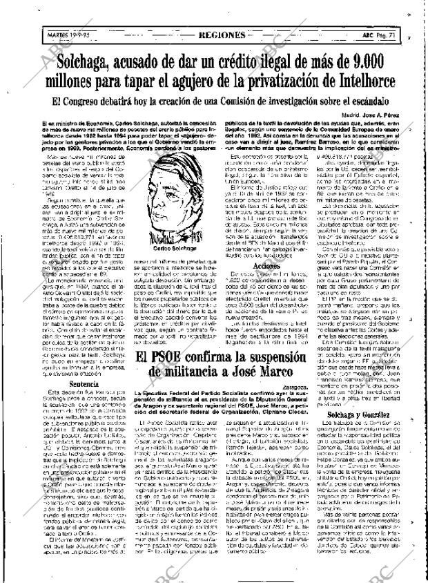 ABC MADRID 19-09-1995 página 71
