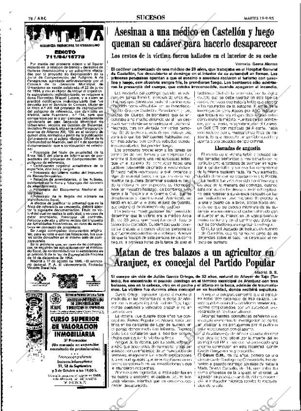 ABC MADRID 19-09-1995 página 78