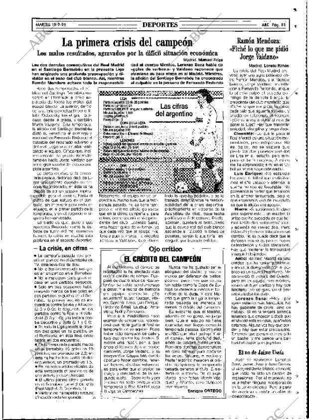 ABC MADRID 19-09-1995 página 81