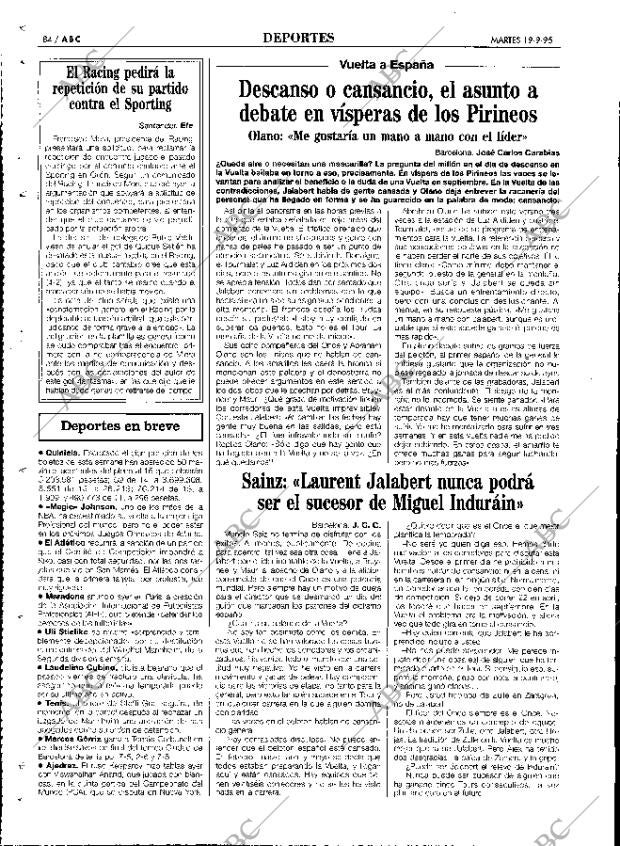 ABC MADRID 19-09-1995 página 84