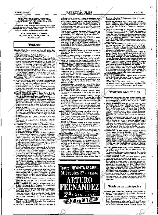 ABC MADRID 19-09-1995 página 89