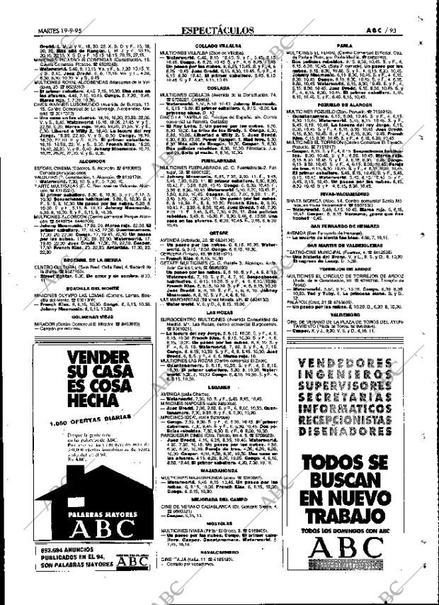 ABC MADRID 19-09-1995 página 93