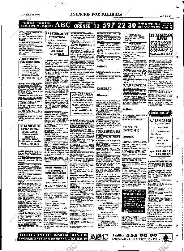 ABC MADRID 19-09-1995 página 99