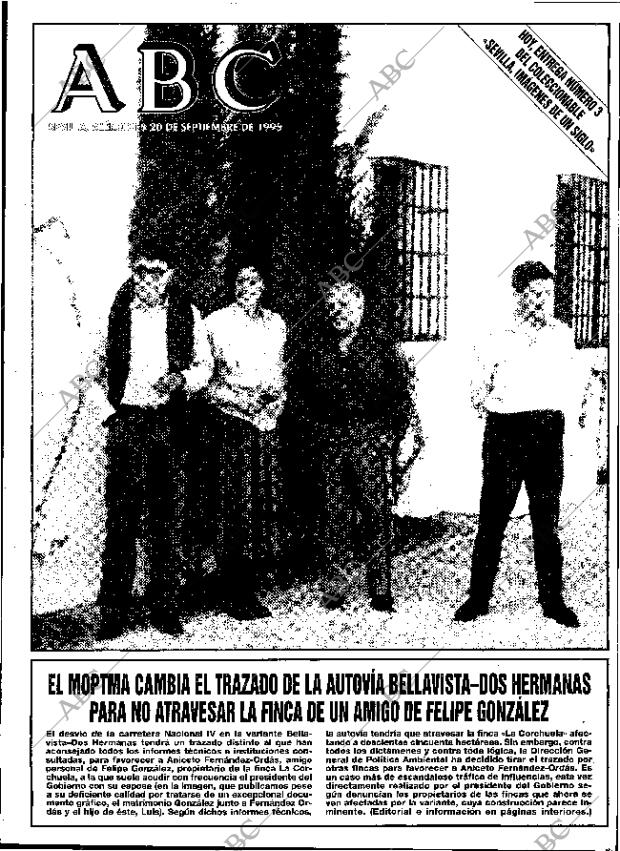 ABC SEVILLA 20-09-1995 página 1