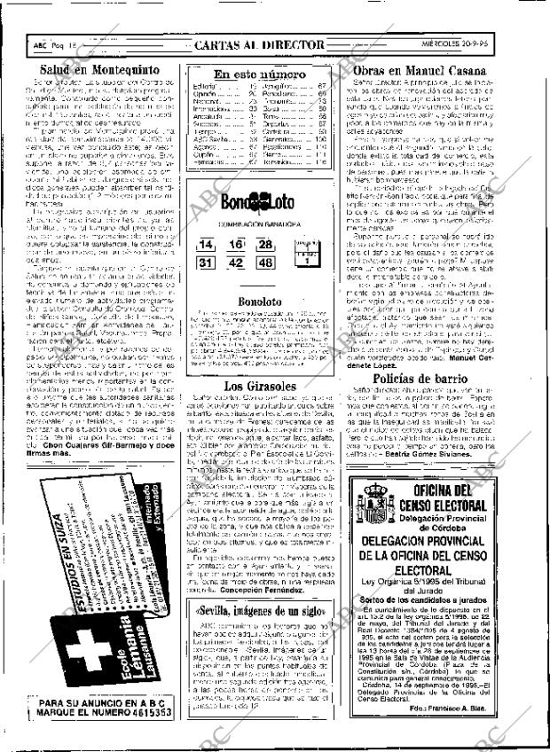 ABC SEVILLA 20-09-1995 página 18