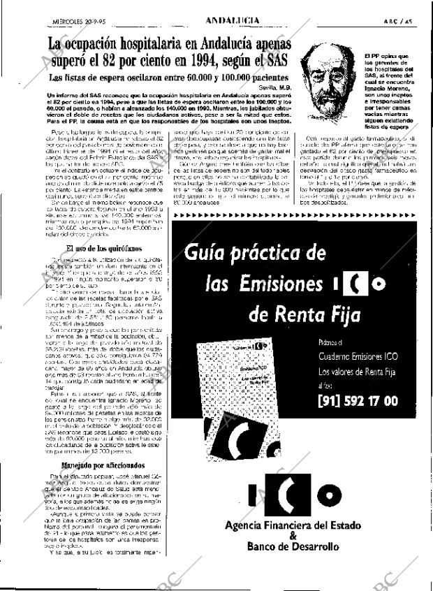 ABC SEVILLA 20-09-1995 página 45