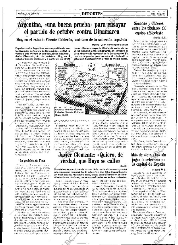 ABC SEVILLA 20-09-1995 página 87