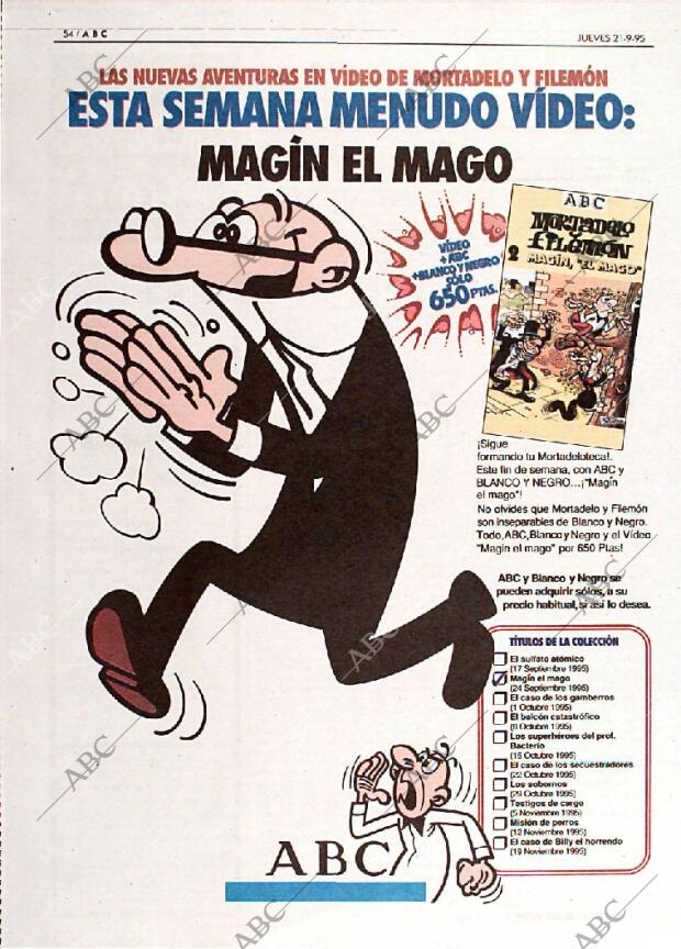 ABC MADRID 21-09-1995 página 54