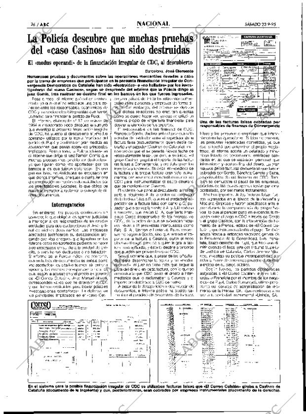 ABC MADRID 23-09-1995 página 26