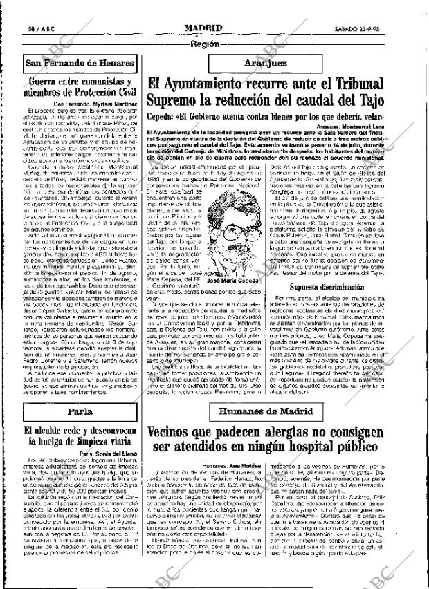 ABC MADRID 23-09-1995 página 58