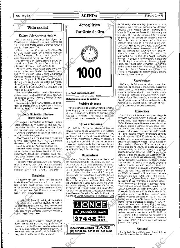 ABC MADRID 23-09-1995 página 62